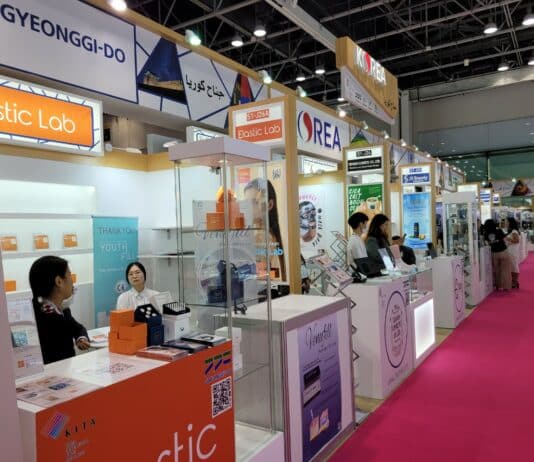 두바이 뷰티전시회에서 1,158만 달러 수출상담 실적 달성