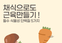 채식으로도 근육 만들기