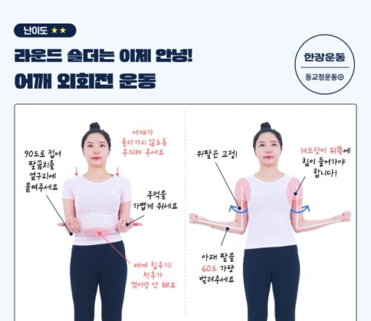 말린 어깨 쫙 펴고 싶을 땐 ‘이 동작’이 최고