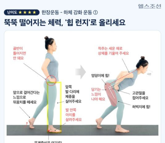 떨어진 체력 끌어올려! ‘파워존’ 엉덩이 근육 키우기
